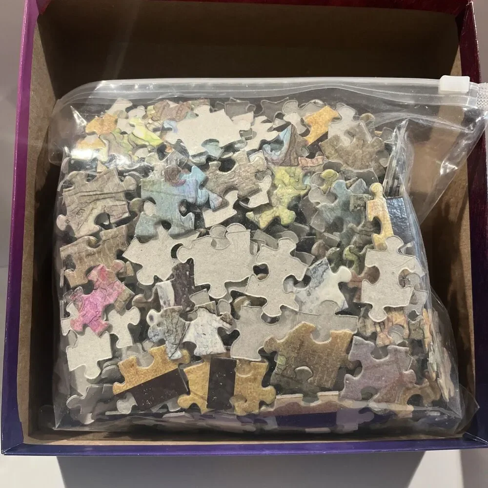 Legend Of Zelda Majora's Mask Termina Map 550 Piece Collector's Puzzle Open Box